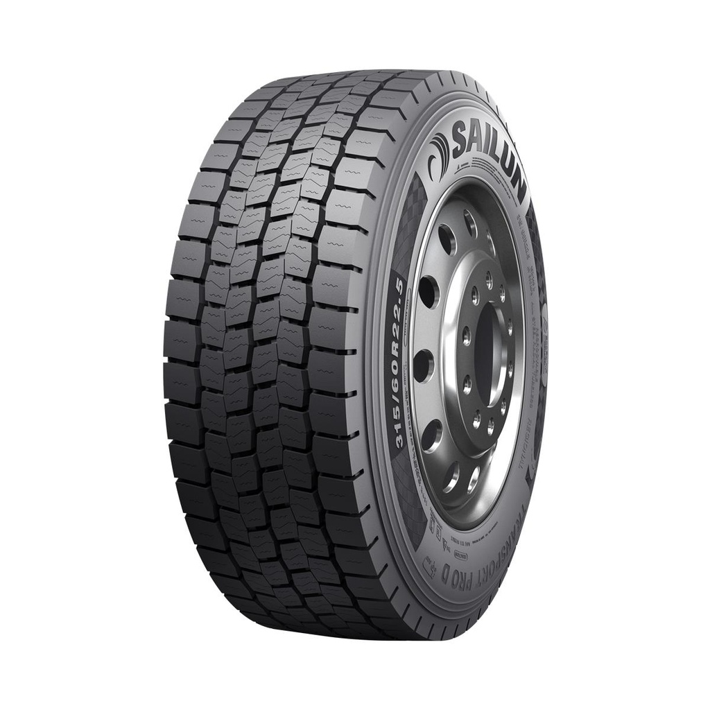 315/60R22.5 152/148L SAILUN TRANSPORT PRO D XL DRIVE 18PR ECOPOINT 3 TECHNOLOGY