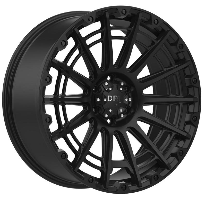 STATUSFÄLGAR D56 FLATBLACK 9x20 6/139.7 ET35 CB106.1