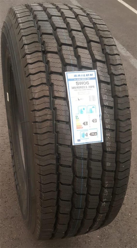 385/55R22.5 164K SAILUN SAW1 (SW06) XL STEER & TRAILER 24PR WINTER
