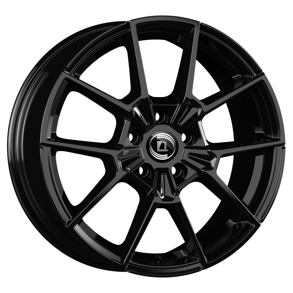 DIEWE NEVE GLOSSY BLACK 7x17 4/108 ET30 CB65.1