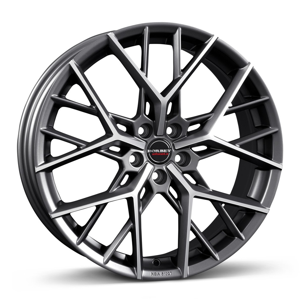BROBET BY TITAN POLISHED MATT 9.5x21 5/120 ET40 CB64.2
