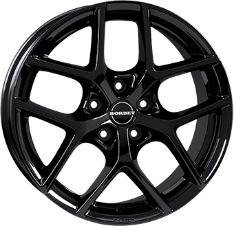 BORBET Y BLACK GLOSS 6.5x16 5/108 ET40 CB72.5