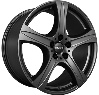 RONAL R55 SUV MATT BLACK 7.5x17 5/120 ET55 CB65.1