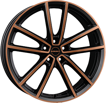 BORBET W BLACK COPPER POL MATT 8x18 5/112 ET48 CB66.6