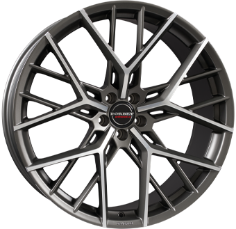 BORBET BY TITAN POL MATT 8x19 5/112 ET27 CB66.5