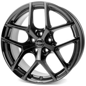 BORBET Y BLACK GLOSSY  5X 7x17 7/17 ET40 CB72.6