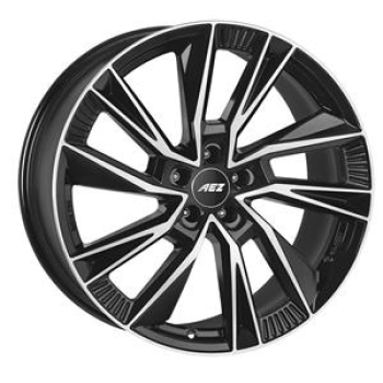 AEZ HAVANNA DARK BLACK/POLISHED 8,5X 8.5x20 5/20 ET38 CB66.6