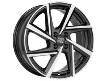 MSW 80-4 GLOSS BLACK FULL POLISHED 6,5X 6.5x16 5/16 ET32 CB65.1