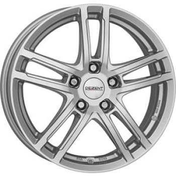 DEZENT TZ SILVER  5X 6x15 6/15 ET43 CB57.1