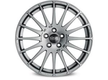 OZ RACING SUPERTURISMO GT GRIGIO CORSA BLACK LETTERING  5X100 7x16 7/16 ET35 CB68.1