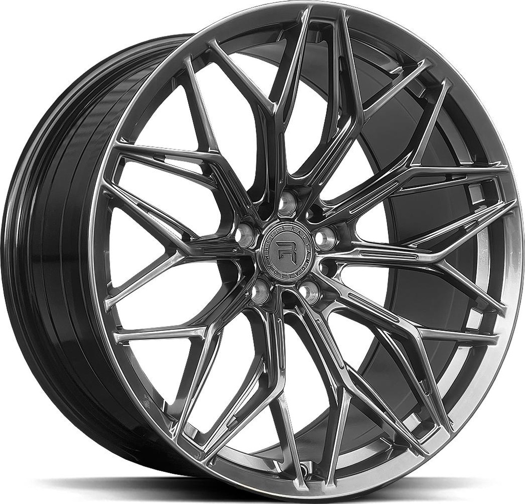 R-SERIES R18 HYPER SILV BLACK 9x20 5/112 ET35 CB66.6