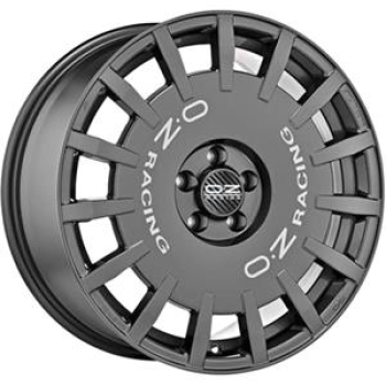 OZ RACING RALLY RACING VAN DARK GRAPHITE SILVER LETTERING  5X112 8x18 8/18 ET45 CB66.6