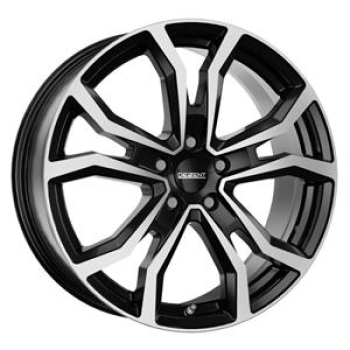 DEZENT TV DARK BLACK/POLISHED 7.5x18 5/18 ET53 CB66.6