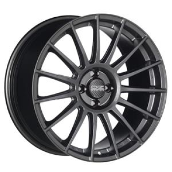 OZ RACING SUPERTURISMO LM MATT GRAPHITE SILVER LETTERING  5X1 8.5x19 5/19 ET44 CB75