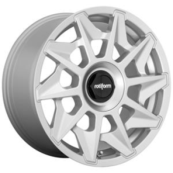 ROTIFORM R124 CVT GLOSS SILVER  5X 8.5x20 5/20 ET45 CB72.6