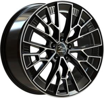FONDMETAL 1972 GLOSSY BLACK MACHINED  5X112 9x20 9/20 ET41 CB66.6