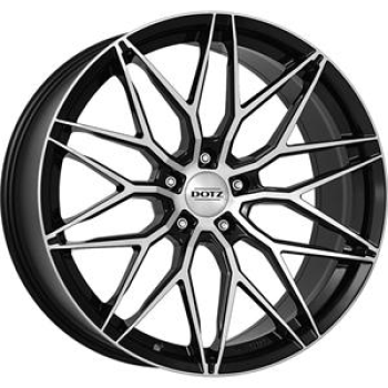 DOTZ SUZUKA DARK BLACK/POLISHED 8,5X1 8.5x19 5/19 ET25 CB70.1