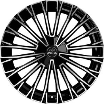 ANTERA A103 PIANO BLACK DIAMOND  5X 9x21 9/21 ET35 CB66.6