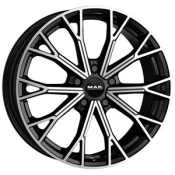 MAK ASPHALT BLACK MIRROR 8,5X 8.5x19 5/19 ET50 CB66.6