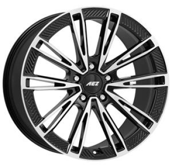 AEZ ALASKA DARK BLACK/POLISHED 11X2 11x20 11/20 ET60 CB71.6