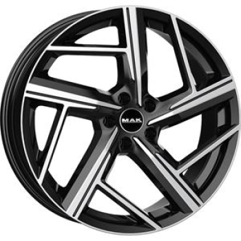 MAK QVATTRO BLACK MIRROR 9,5X 9.5x21 5/21 ET20 CB66.6