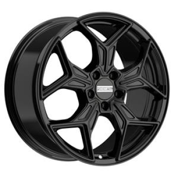 FONDMETAL TARANIS GLOSSY BLACK  5X1 9.5x20 5/20 ET43 CB66.6