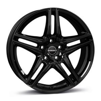 BORBET XR BLACK GLOSSY 6.5x16 5/16 ET22 CB66.6