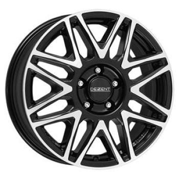 DEZENT KH DARK BLACK/POLISHED 7.5x18 5/18 ET45 CB65.1
