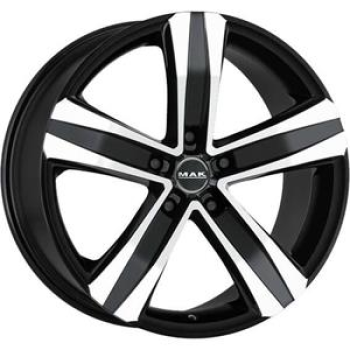 MAK STONE 5 BLACK MIRROR 7,5X 7.5x18 5/18 ET38 CB71.6