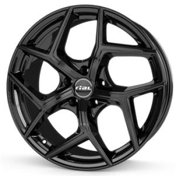 RIAL SALENTO DIAMOND-BLACK 8x18 8/18 ET45 CB70.1