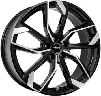 RC DESIGN RC34 SCHWARZ GLANZ VOLL-POLIERT (SGVP)  5X1 7.5x17 5/17 ET50 CB63.4