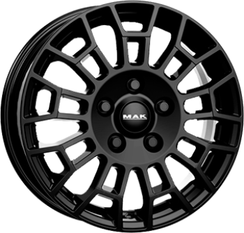 MAK NOMAD GLOSS BLACK 7x17 7/17 ET50 CB74.5