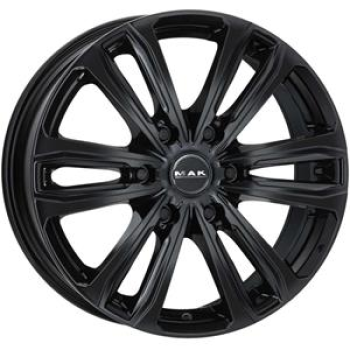 MAK SAFARI 6 GLOSS BLACK 7,5X 7.5x17 5/17 ET50 CB93.1