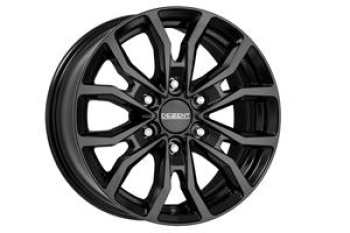 DEZENT KC BLACK 7.5x17 5/17 ET55 CB93.1