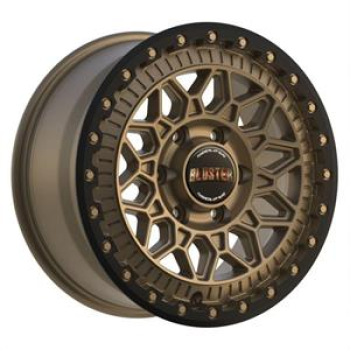 FONDMETAL BLUSTER MATT BRAUN BLACK LIP  6X139 8x18 8/18 ET50 CB95.1