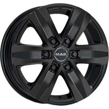 MAK STONE 6 GLOSS BLACK 8,5X 8.5x20 5/20 ET50 CB95.1