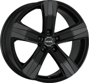MAK STONE 5 GLOSS BLACK 7,5X 7.5x18 5/18 ET50 CB65.1