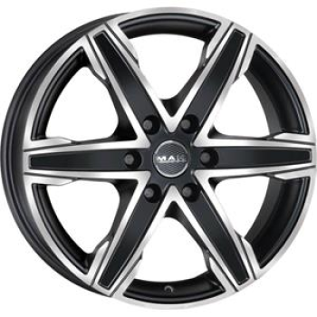 MAK KING 6 ICE BLACK 6,5X 6.5x16 5/16 ET20 CB106.1