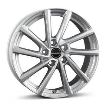 BORBET V CRYSTAL SILVER  5X 7x19 7/19 ET47 CB63.4