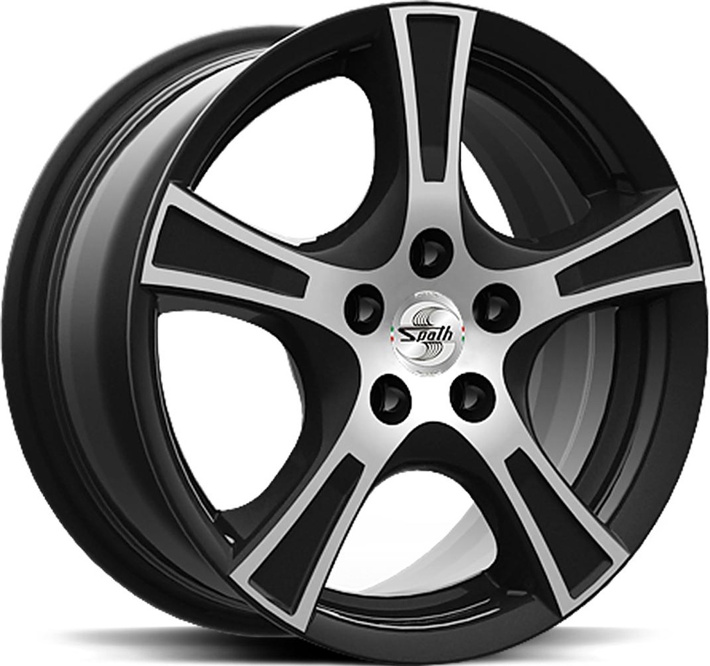 SPATH SP01 TRAILER BLACK MATT POL 5.5x14 5/112 ET30 CB66.6