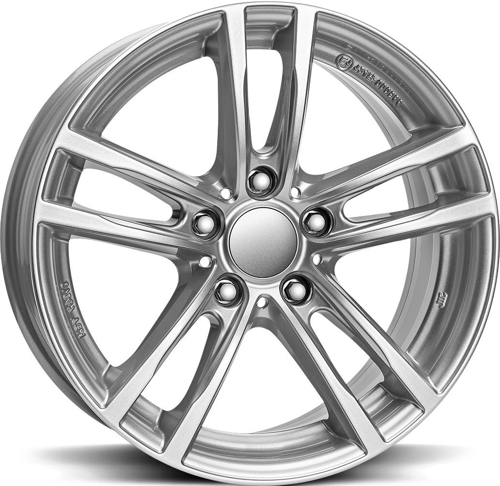 RIAL X10X POLAR SILV 8.5x18 5/112 ET44 CB66.7