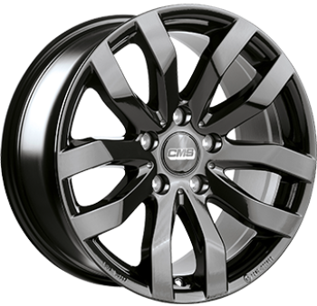 CMS C22 COMPLETE BLACK GLOSS 7,5X 7.5x18 5/18 ET35 CB60.1