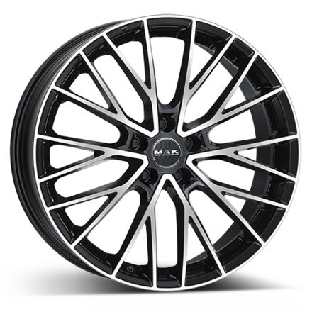 MAK SPECIALE BLK/POL 10x21 5/112 ET42 CB76