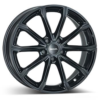 MAK DAVINCI GLOSS BLACK 7x18 4/108 ET35 CB65.1