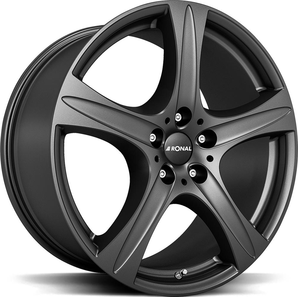 RONAL R55 SUV BLACK MATT 9x19 5/112 ET30 CB76