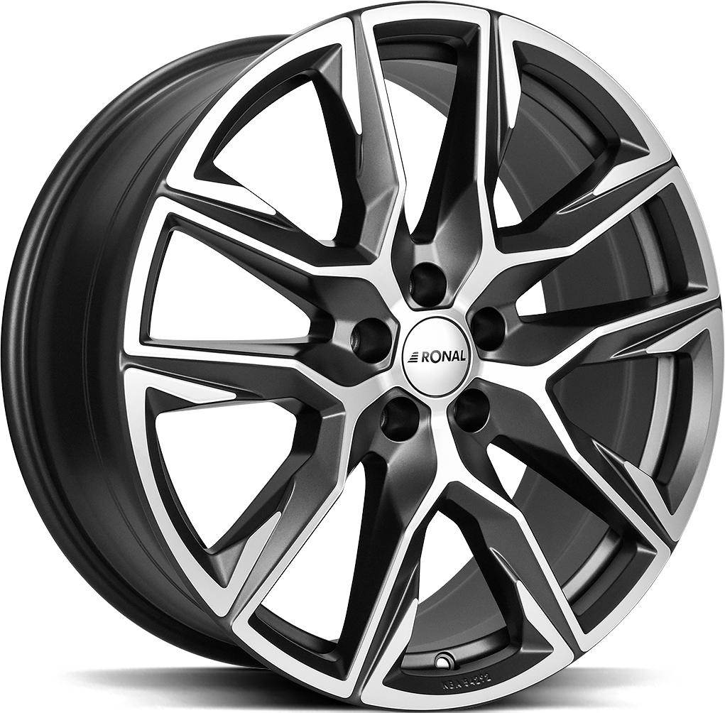 RONAL R71 ORBIT GREY MATT FRONT CUT 8.5x20 5/114.3 ET40 CB82