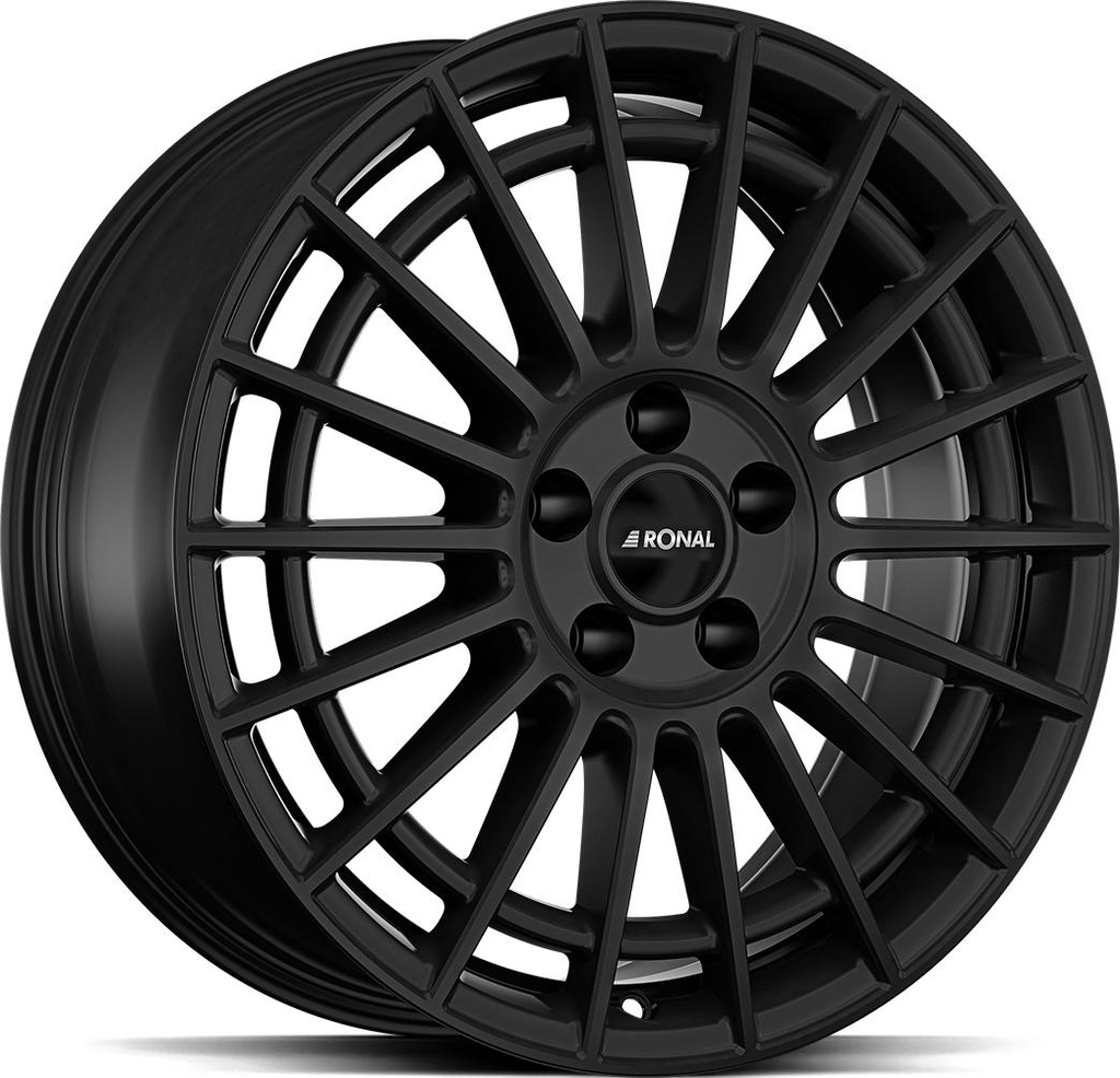 RONAL R73 JET BLACK MATT 8x18 5/108 ET40 CB68
