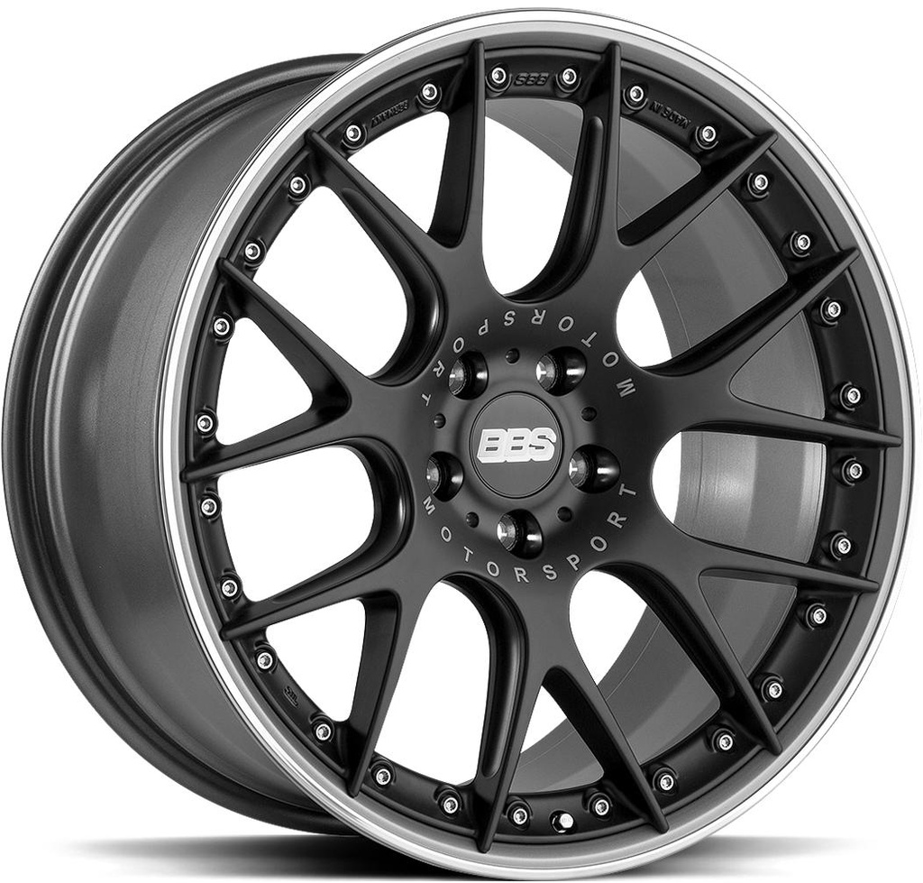 BBS CH-RII SATIN BLACK 9.5x21 5/112 ET33 CB82