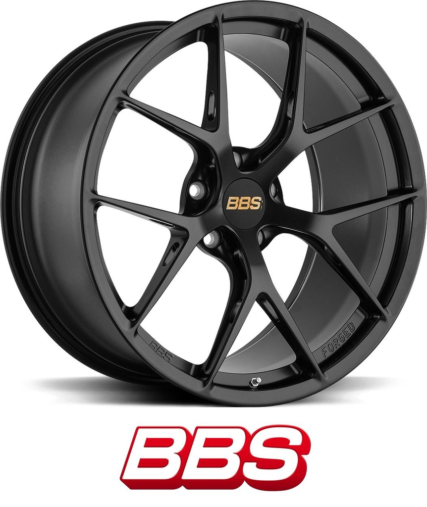 BBS FI-R SATIN BLACK 10.5x19 5/120 ET35 CB72.6