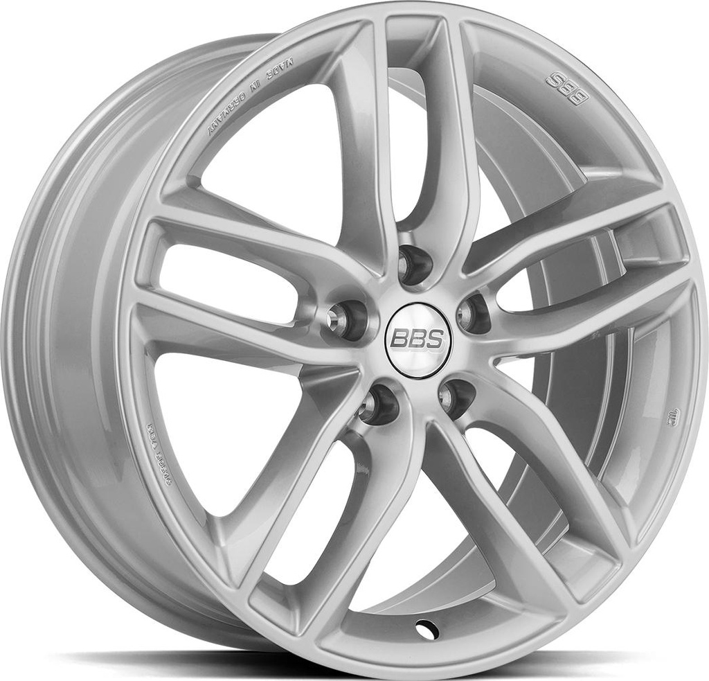 BBS SX BRILL SILV 8x18 5/108 ET45 CB70
